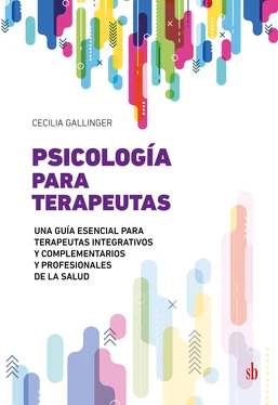 Cecilia Gallinger Psicología para terapeutas обложка книги