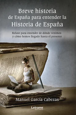 Manuel García Cabezas Breve historia de España para entender la historia de España обложка книги