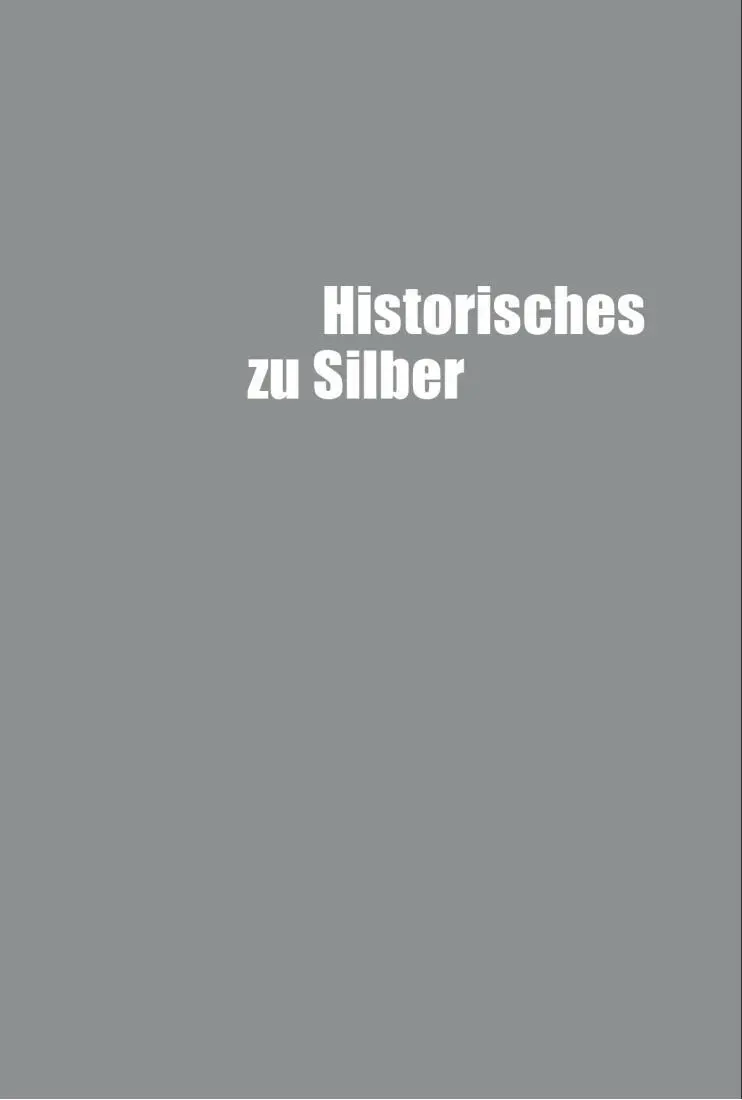 Silber in der Medizingeschichte Silber ist als Metall seit dem Altertum - фото 6