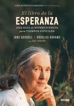 Jane Goodall El libro de la esperanza обложка книги