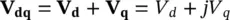 where V d V dand V q jV qare the respective active or direct and reactive or - фото 47
