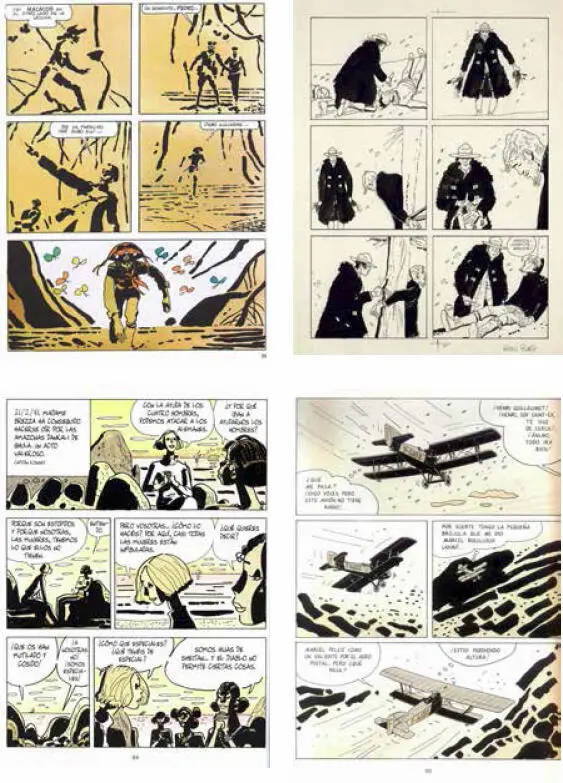 La evolución del trazo en los álbumes de Hugo Pratt La macumba del gringo - фото 17