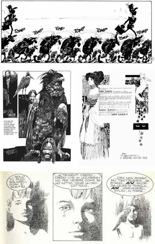 Franquin Idées noires d1977 Sergio Toppi SharazDe 2000 Dino - фото 21