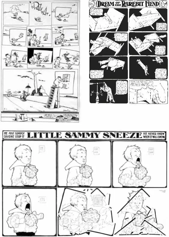 Arriba a la izquierda George Herriman Krazy Kat página dominical del año - фото 9