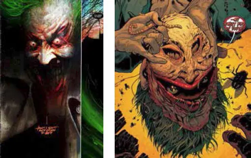 En torno al rostro del Joker se han hecho todas las variaciones imaginables - фото 32