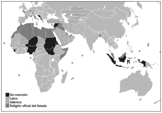 Mapa de religiones según constitución 1Profesión de fe No hay más dios que - фото 5