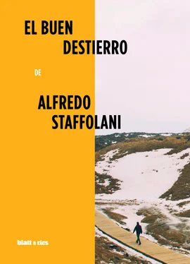 Alfredo Staffolani El buen destierro обложка книги