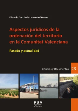 Eduardo García de Leonardo Tobarra Aspectos jurídicos de la ordenación del territorio en la Comunitat Valenciana обложка книги