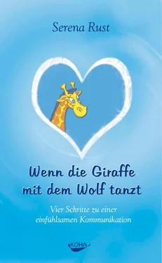 Serena Rust Wenn die Giraffe mit dem Wolf tanzt обложка книги