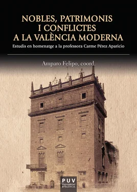 AAVV Nobles, patrimonis i conflictes a la València moderna обложка книги