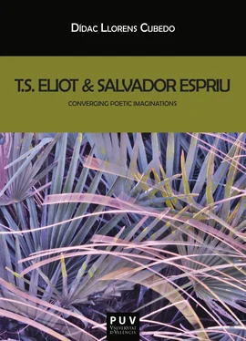 Dídac Llorens Cubedo T.S. Eliot & Salvador Espriu обложка книги