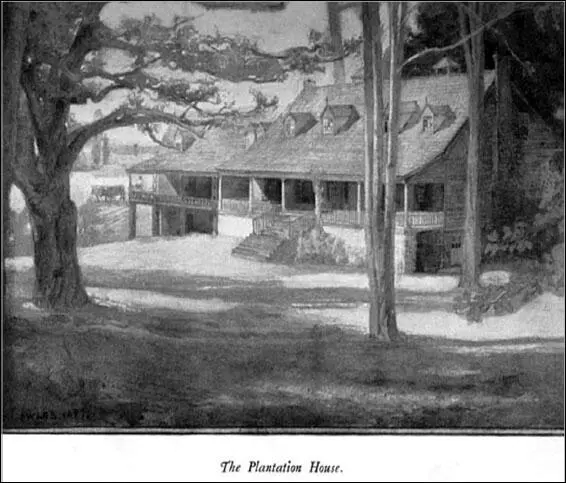 La plantación ilustración de las señoras Cowles Social Life in Old Virginia - фото 1