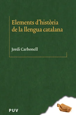 Jordi Carbonell i de Ballester Elements d'història de la llengua catalana обложка книги