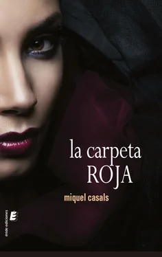 Miquel Casals La carpeta roja обложка книги