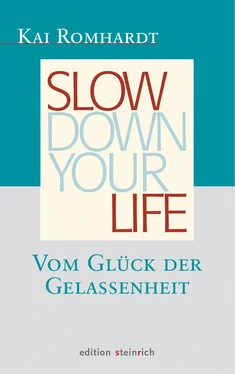 Kai Romhardt Slow down your life обложка книги