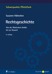 Susanne Hähnchen - Rechtsgeschichte