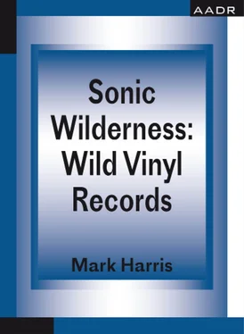 Mark Harris Sonic Wilderness: Wild Vinyl Records обложка книги