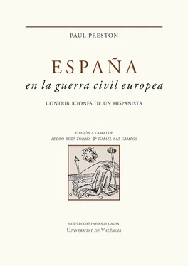 Paul Preston España en la guerra civil europea обложка книги