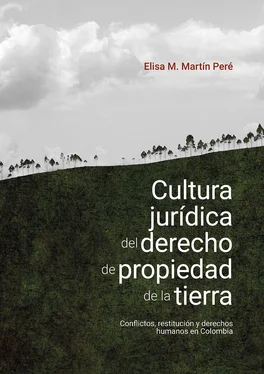Elisa M Martín Peré Cultura jurídica del derecho de propiedad de la tierra обложка книги