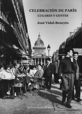 José Vidal-Beneyto Celebración de París обложка книги