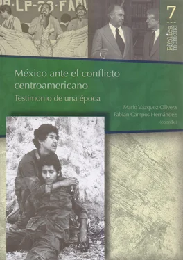 Mario Vázquez Olivera México ante el conflicto Centroamericano: Testimonio de una época обложка книги