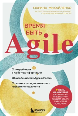 Марина Михайленко Время быть Agile обложка книги