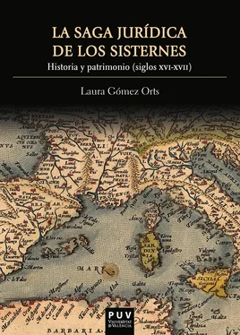 Laura Gómez Orts La saga jurídica de los Sisternes обложка книги