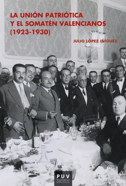 Julio López Íñiguez La Unión Patriótica y el Somatén Valencianos (1923-1930) обложка книги