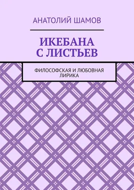 Анатолий Шамов Икебана с листьев. Философская и любовная лирика обложка книги