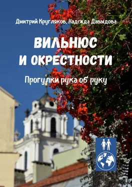 Надежда Давыдова Вильнюс и окрестности. Прогулки рука об руку обложка книги