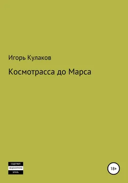 Игорь Кулаков Космотрасса до Марса обложка книги