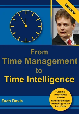 Zach Davis From Time Management to Time Intelligence обложка книги