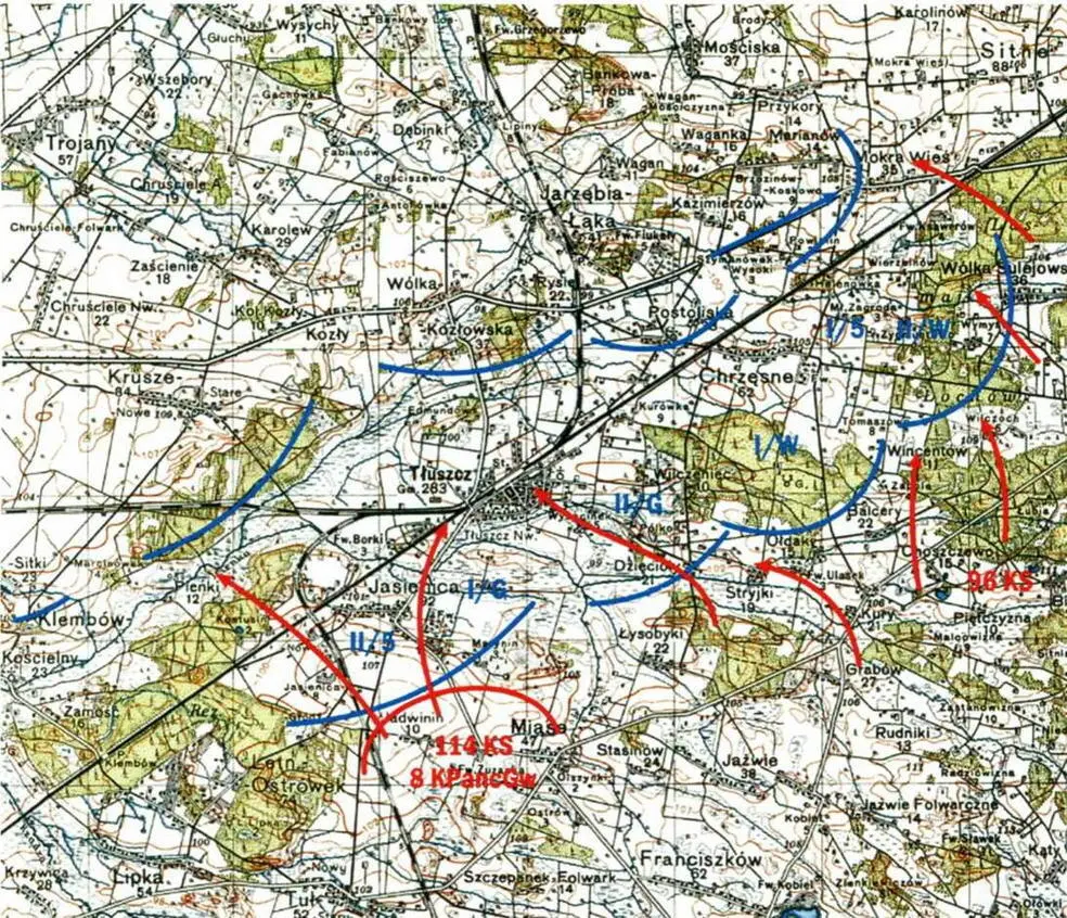 Ход боевых действий в полосе обороны Викинга 18 августа 1944 г Советский - фото 108