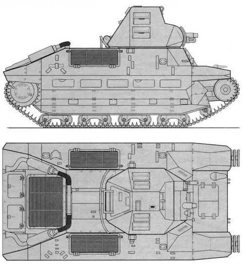 Легкий танк FCM36 Башня FCM36 первоначально имела форму восьмигранной - фото 15