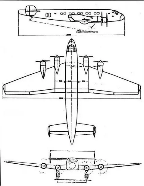 Ju 90В Ju 90V3 и Ju 90V4 передали Люфтганзе 16 июля и 8 ноября 1938 г но - фото 84