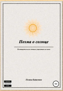 Полина Борискина Поэма о солнце обложка книги