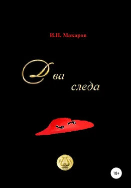 Игорь Макаров Два следа обложка книги