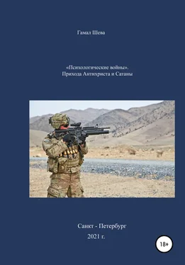 Гамал Шева «Психологические войны». Приход Антихриста и Сатаны обложка книги