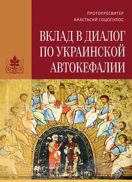 Анастасий Гоцопулос Вклад в диалог по украинской автокефалии обложка книги