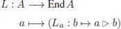 extends by the Leibniz rule to a unique Lie algebra morphism L A Der S A - фото 236