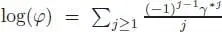 Set φt exp t log φ for t k It coincides with the n thconvolution - фото 153