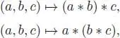 and the others deduced by permuting the three entries a b and c We could - фото 254