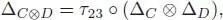 where is again the flip of the two middle factors and the counity is given by - фото 33