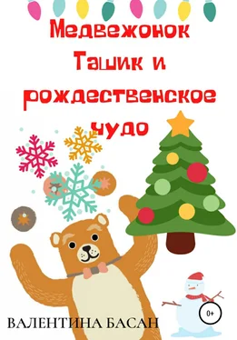 Валентина Басан Медвежонок Ташик и рождественское чудо обложка книги