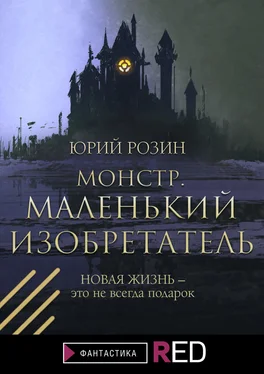 Юрий Розин Монстр. Маленький изобретатель обложка книги