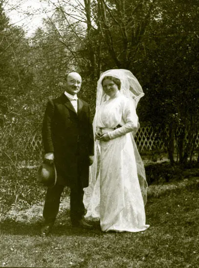 И Э Грабарь и В М Мещерина в день свадьбы 1913 г По свидетельству - фото 19