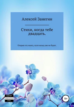 Алексей Занегин Стихи, когда тебе двадцать обложка книги