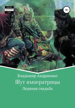 Владимир Андриенко Шут императрицы: Ледяная свадьба обложка книги