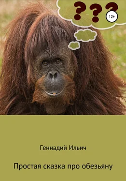 Геннадий Ильич Простая сказка про обезьяну обложка книги