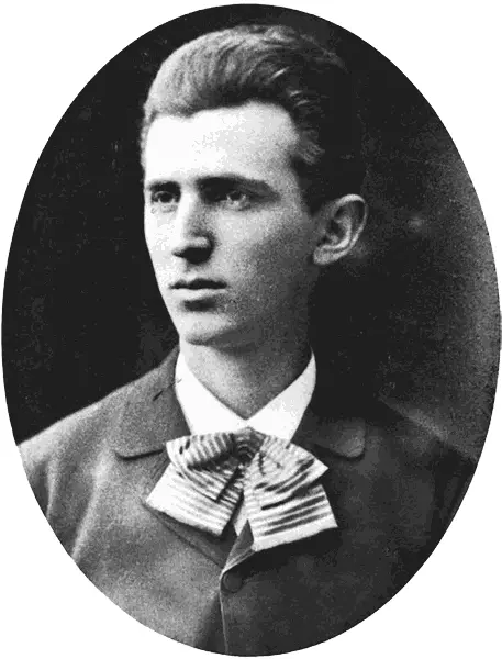 Фото 1 Николе Тесле 23 года 1879 г Примерно в 17 лет Никола Тесла твердо - фото 1